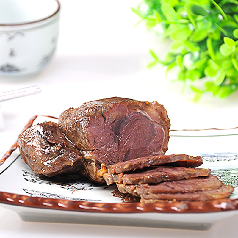 田庄台佬田台熏烤牛腱子肉300g特色零食牛肉熟食特产小吃真空牛肉 - 图2