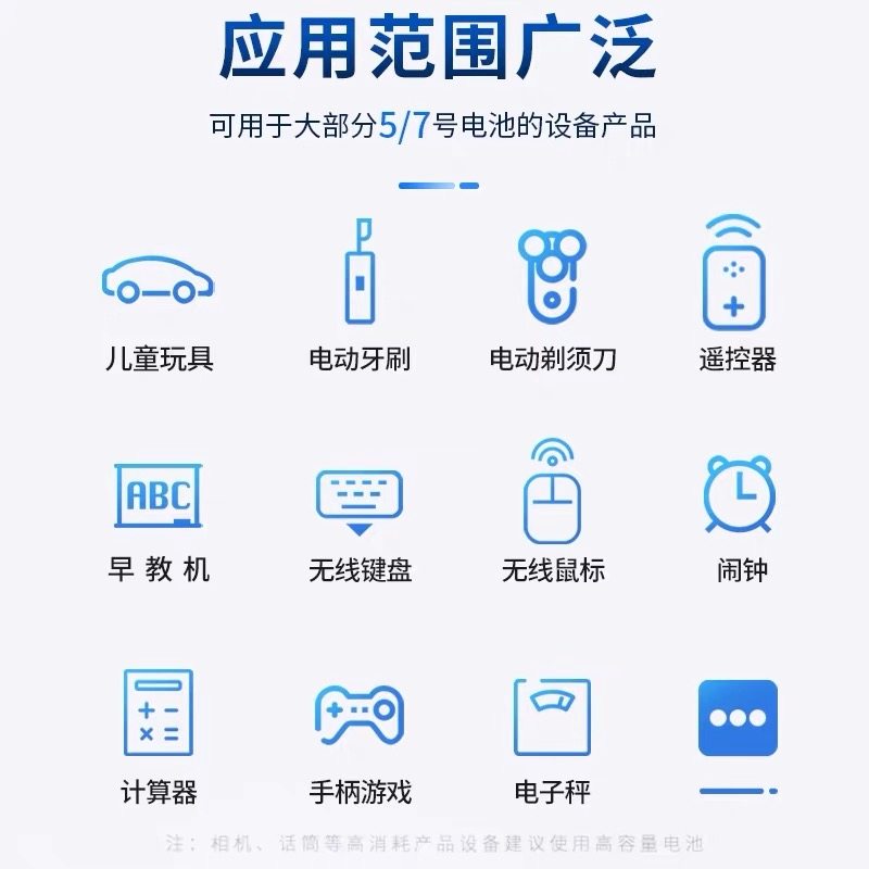 5号7号充电电池玩具鼠标空调电视遥控器话筒闹钟七号五号1.2V通用,淘宝优惠券,粉丝福利购,淘宝优惠卷