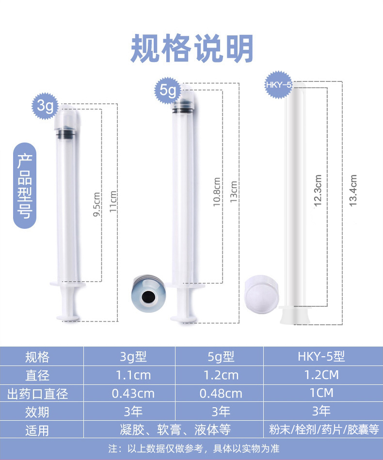 无菌阴道注射凝胶给药器妇科肛门栓剂送放上药助推送注一次性痔疮-图2