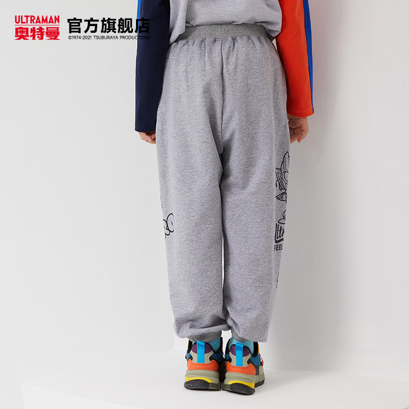 奥特曼童装男童休闲宽松2022运动裤 奥特曼玩具裤子