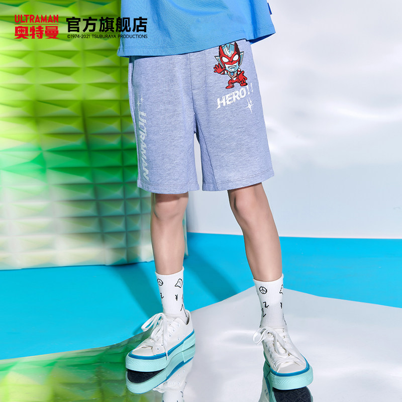 奥特曼童装男童夏季儿童短裤 奥特曼玩具裤子