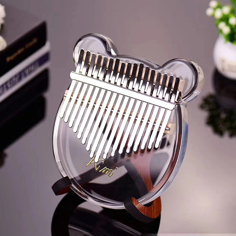 kimi正品卡林巴拇指琴 水晶透明 卡灵巴卡淋巴母指琴初学者巴林琴 - 图1