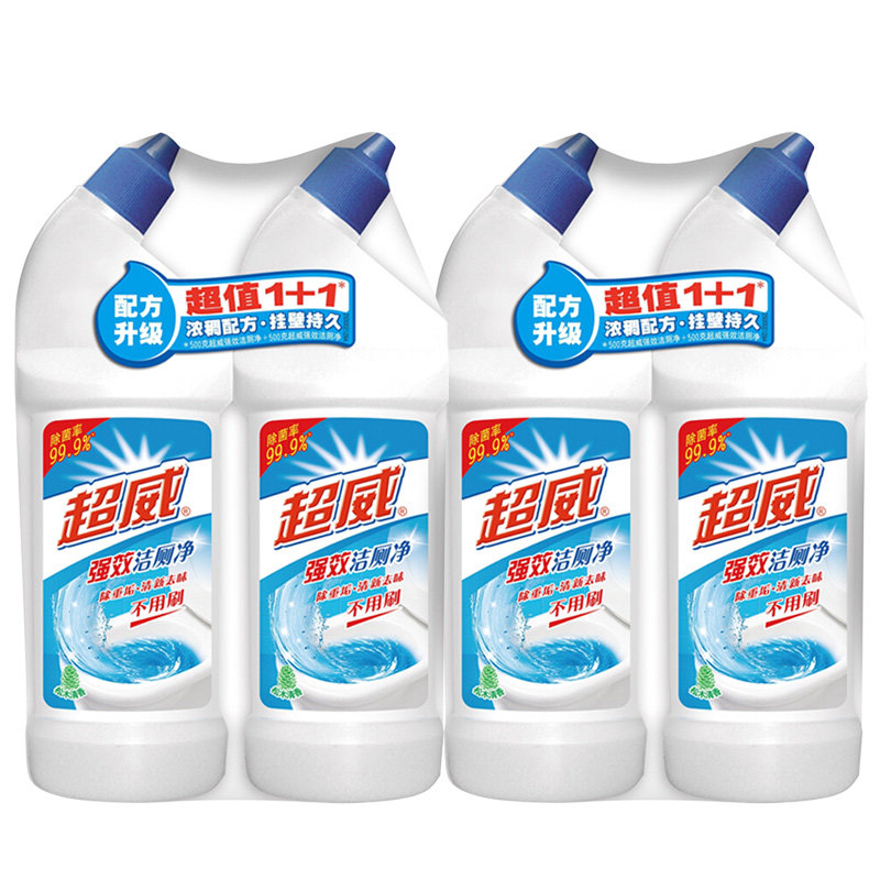 超威洁厕灵净500ml 汇品惠家居马桶清洁剂/洁厕剂