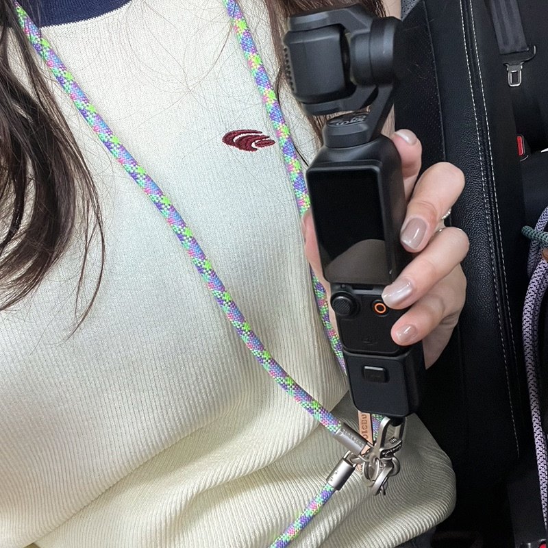 DJI大疆Pocket 3挂绳相机配件保护壳挂绳手提多功能防摔斜挎绳,淘宝优惠券,粉丝福利购,淘宝优惠卷