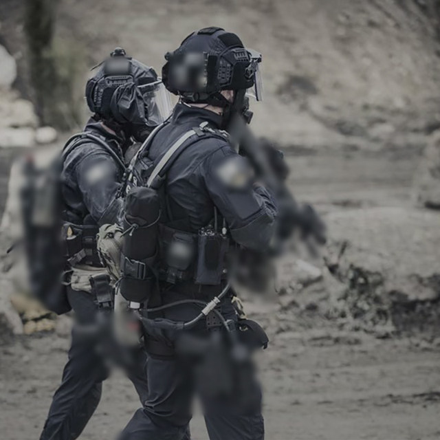 French gign summer special battle helmet camouflage uniform