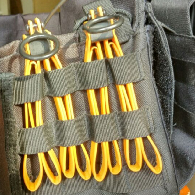 Seal asp disposable folding nylon cable tie equipment