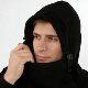 Russian army winter cold fleece hood tactical mask and neck scarf
