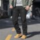Military fan tactical pants men's loose spring and autumn elastic loose multi-pocket overalls outdoor training pants trousers