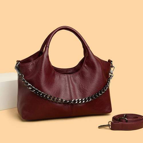 大容量小众包包高级2025春夏新款复古单肩百搭斜挎包链条饺子 - 图3