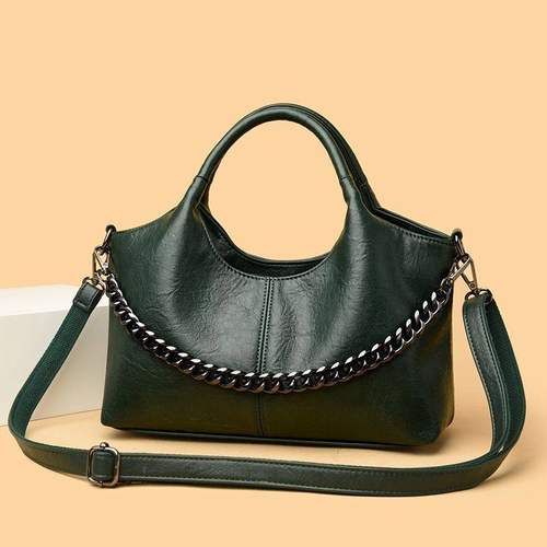 大容量小众包包高级2025春夏新款复古单肩百搭斜挎包链条饺子 - 图2