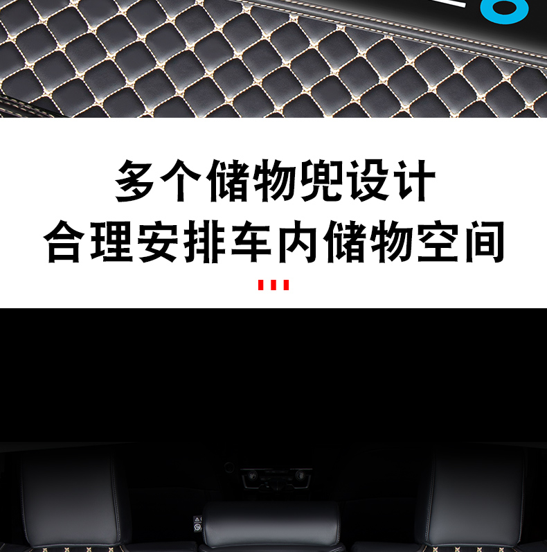 新品别克微蓝evelite6后备箱垫微蓝6改装件velite6装饰用品蔚蓝6-图2