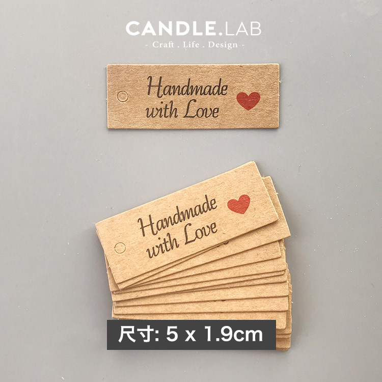 CANDLE.LAB|包装装饰石膏蜡烛装饰纸质旗帜字母标签07-图2