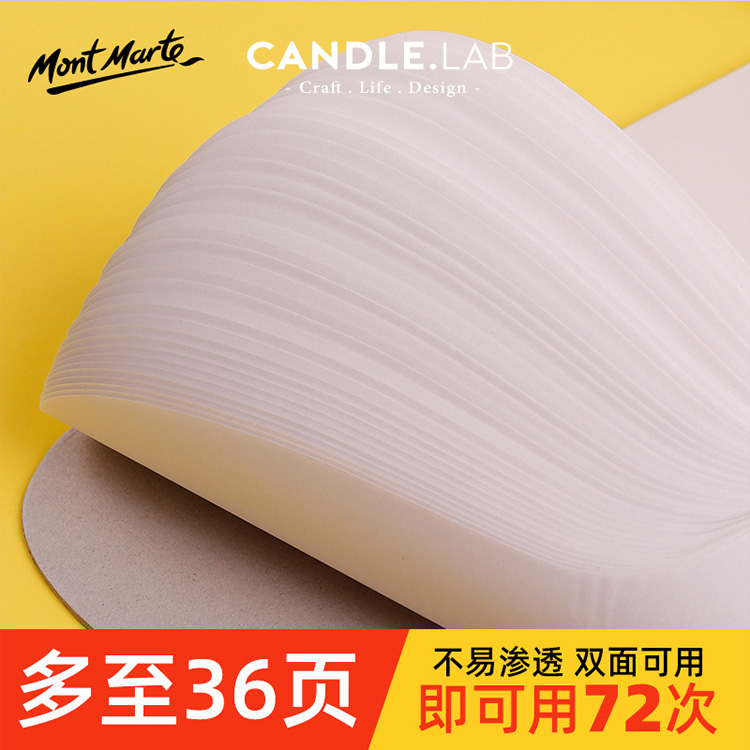 CANDLE.LAB|可撕免洗纸质颜料调色盘用完即撕双面用方便耐用28-图2