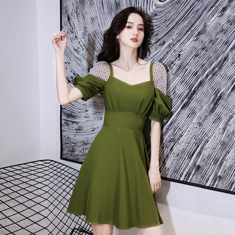 女宴会气质轻奢小众高端高级晚礼服 阿莲莉礼服/晚装