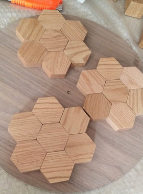 半圆六角简约风手链架耳饰品木块