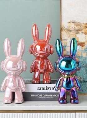 客厅装饰摆件陶瓷存钱罐北欧风