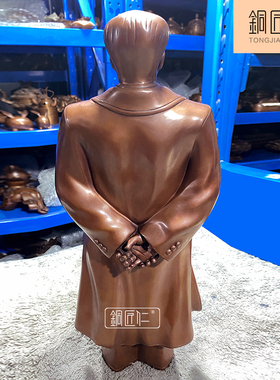 铜匠仁毛主席摆件办公室