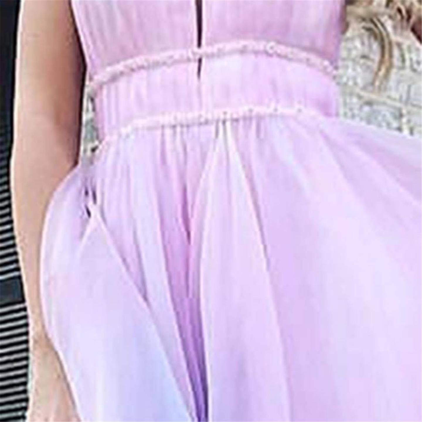 Printed strapless sleeveless slim sexy dress印花连衣裙 款性 - 图1