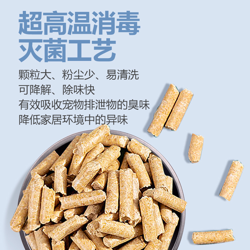 宠物貂雪貂环保颗料砂兔子龙猫仓鼠雪貂除臭去味吸味沙-图1