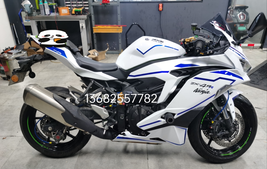 适用 新款川崎ZX4R/4RR ZX25R 23 24年全车外壳包围 送螺丝隔热棉 - 图0