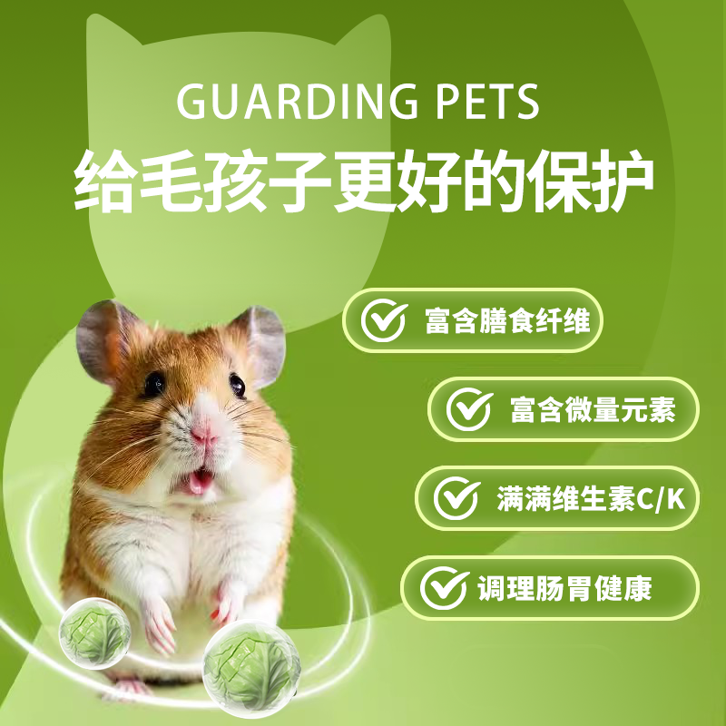 冻干孢子甘蓝仓鼠粮食金丝熊零食大礼包宠物蔬菜干兔子花枝鼠饲料,淘宝优惠券,粉丝福利购,淘宝优惠卷