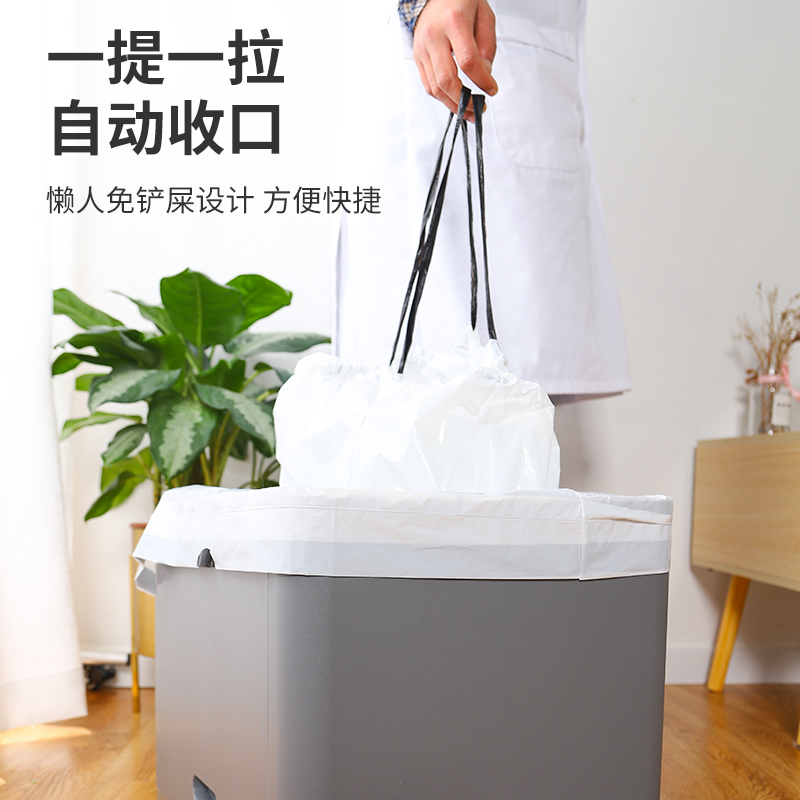 懒人免铲猫砂袋一次性大号清洁防抓猫砂盆垃圾袋子过滤塑料打包袋 - 图0