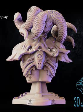 羊人女战士2款3D打印模型stl游戏人物三维立体精雕圆雕图素材文件
