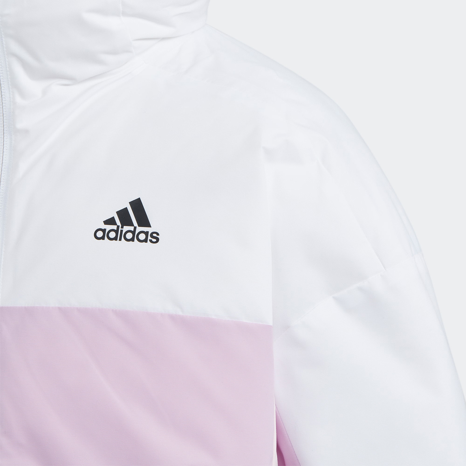 Adidas/阿迪达斯正品2022新款儿童休闲保暖连帽羽绒服HM9669-图2