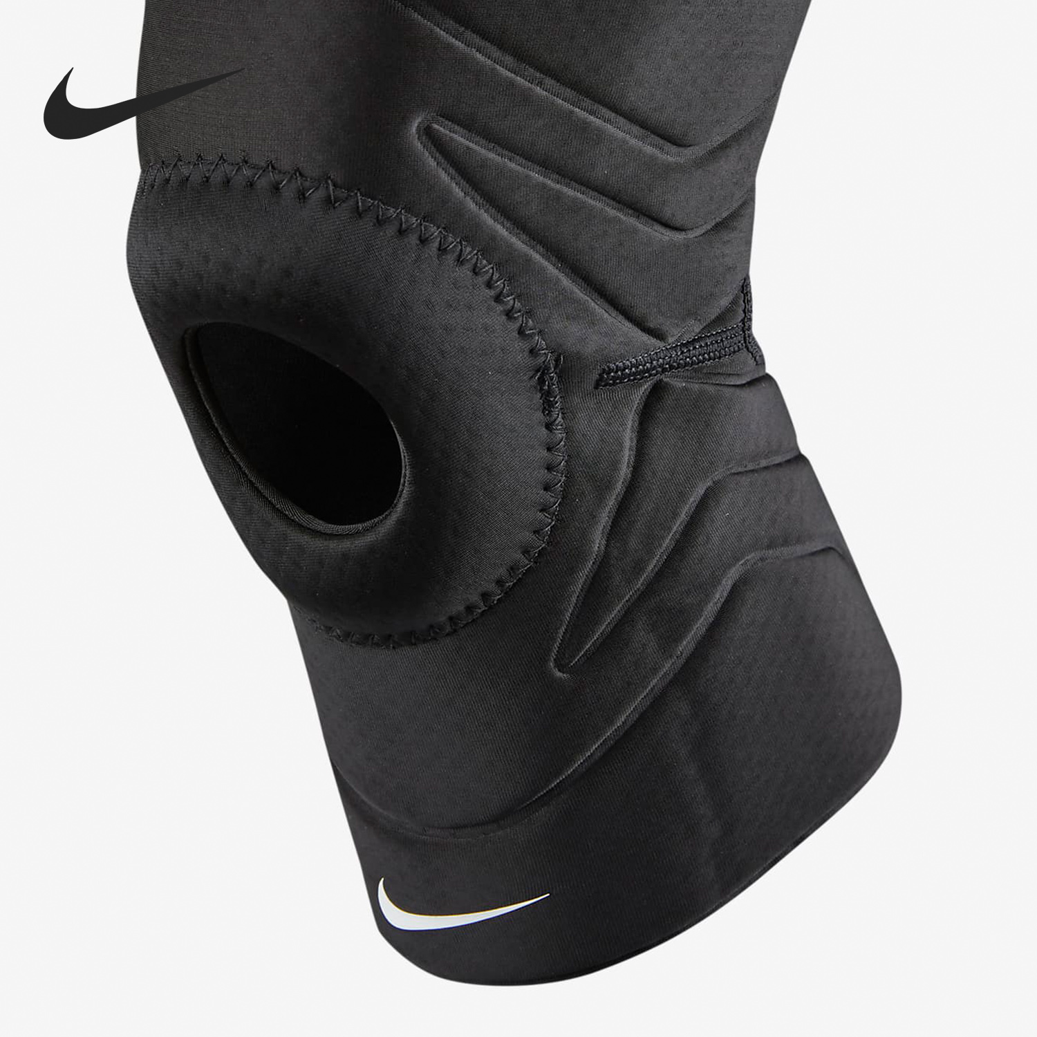 NIKE/耐克正品男女 PRO OPEN PATELLA 3.0 运动膝盖护套1只DA7070 - 图1