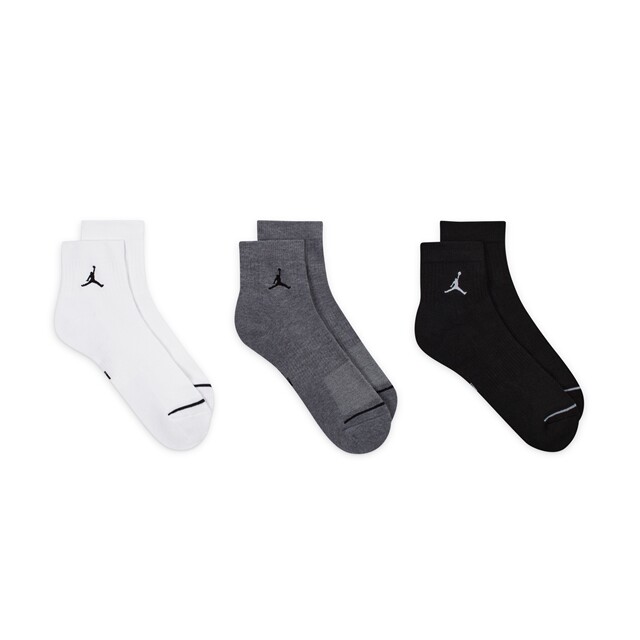 ຖົງຕີນກິລາ Nike Jordan ແຫ້ງໄວ (3 ຄູ່) ຖັກແສ່ວໃນລະດູຮ້ອນແລະສະດວກສະບາຍ JORDAN DX9655