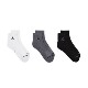 ຖົງຕີນກິລາ Nike Jordan ແຫ້ງໄວ (3 ຄູ່) ຖັກແສ່ວໃນລະດູຮ້ອນແລະສະດວກສະບາຍ JORDAN DX9655