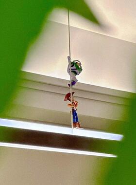 玩具总动员灯线遮丑装饰玩偶摆件创意卡通可爱家居装饰摆件公仔