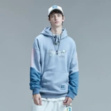 Спортивная утепленная толстовка с капюшоном в стиле хип-хоп, оверсайз