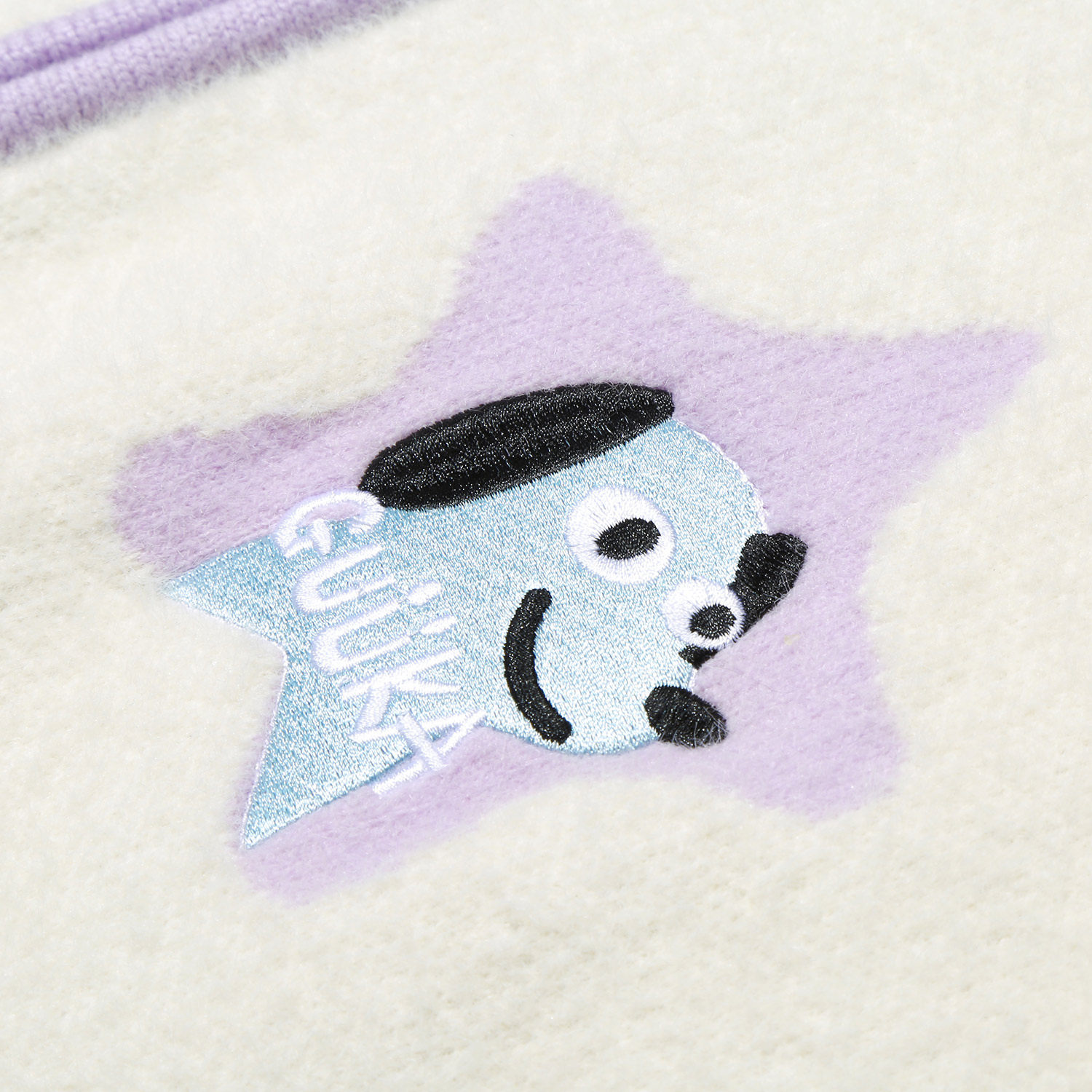 GUUKA潮牌拼色针织开衫外套男秋冬 情侣小狗立领慵懒风毛衣女宽松,淘宝优惠券,粉丝福利购,淘宝优惠卷