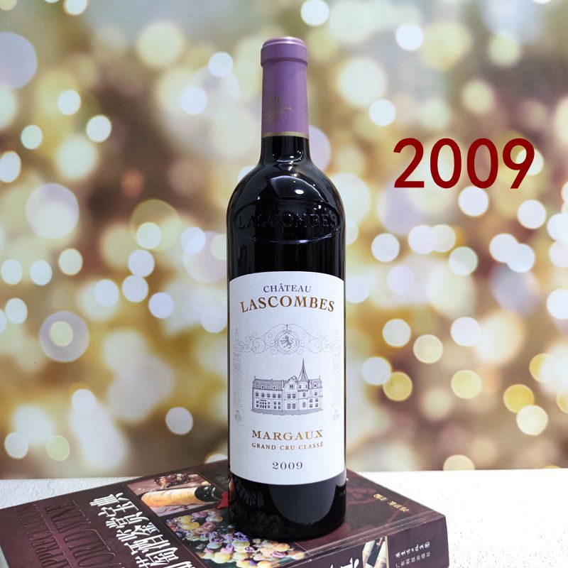 法国进口红酒力士金酒庄正牌干红葡萄酒Chateau Lascombes2009 - 图0