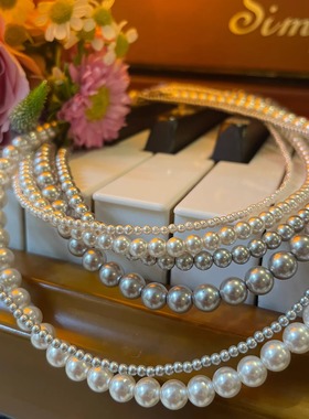 日系文艺真多麻施华洛珍珠项链