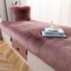 Plush bay window mat balcony mat ins style carpet light luxury blanket mat bedroom tatami cushion can be cut and customized