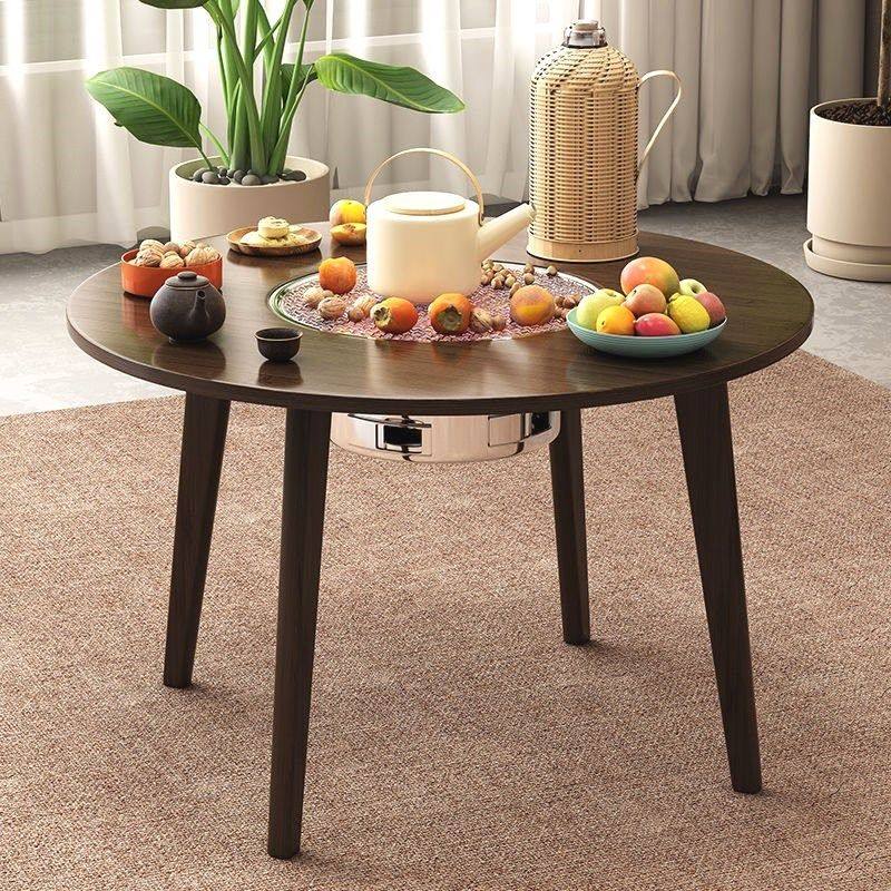 老楠竹围炉煮茶桌户外庭院家用全套烤火炉加高无烟碳炉围聚煮茶炉,淘宝优惠券,粉丝福利购,淘宝优惠卷