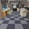 Office carpet splicing square billiard hall project
