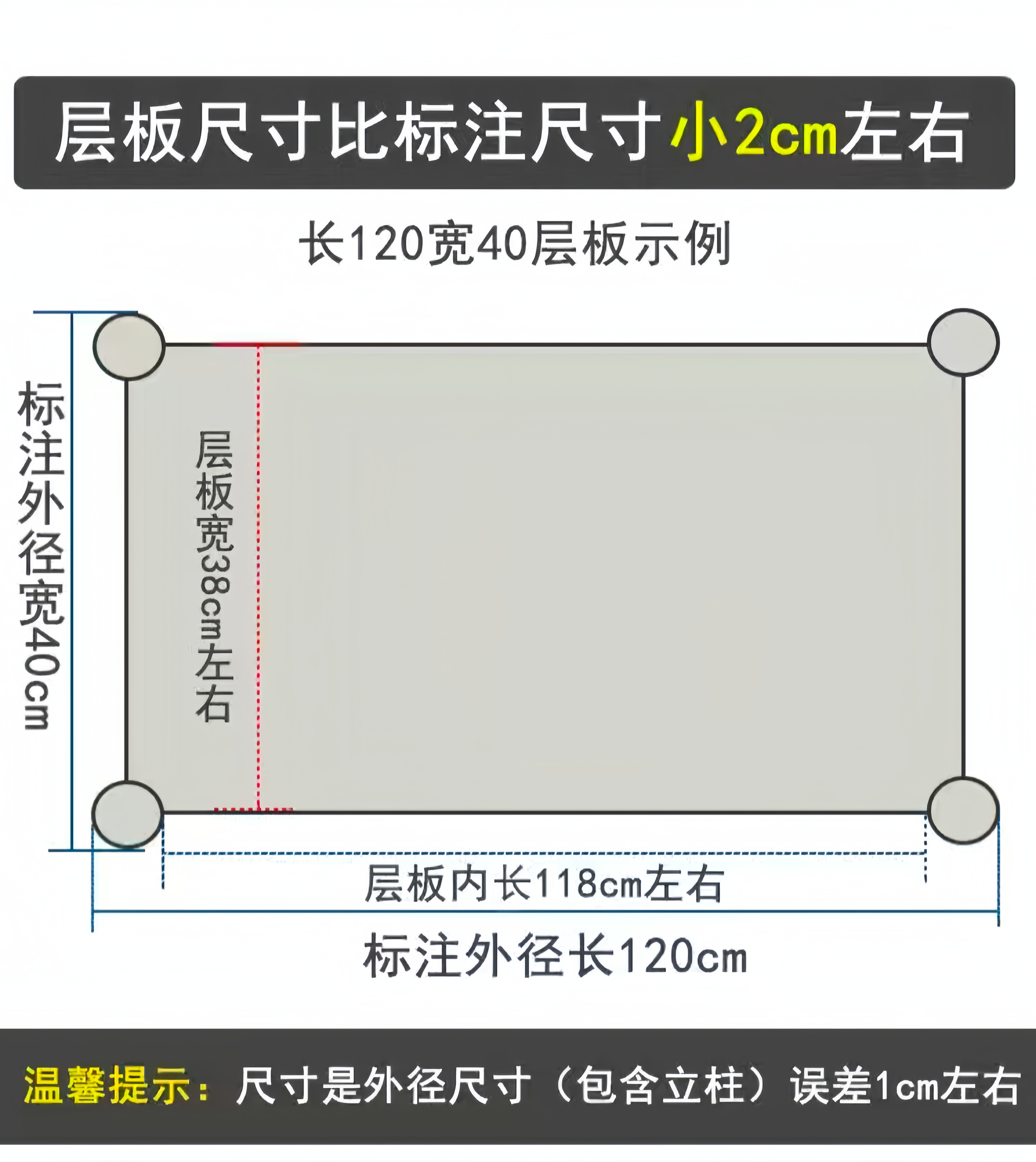 食品级304不锈钢置物架特厚厨房落地收纳架储物架多层货架杂物架 - 图2