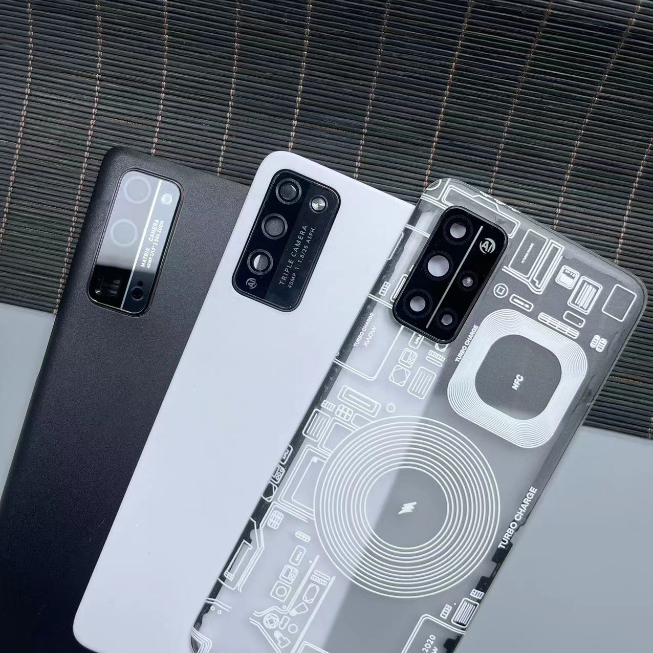 适用荣耀20 S 30塑料后盖HONOR30Pro手机电池盖背30S外壳30青春版