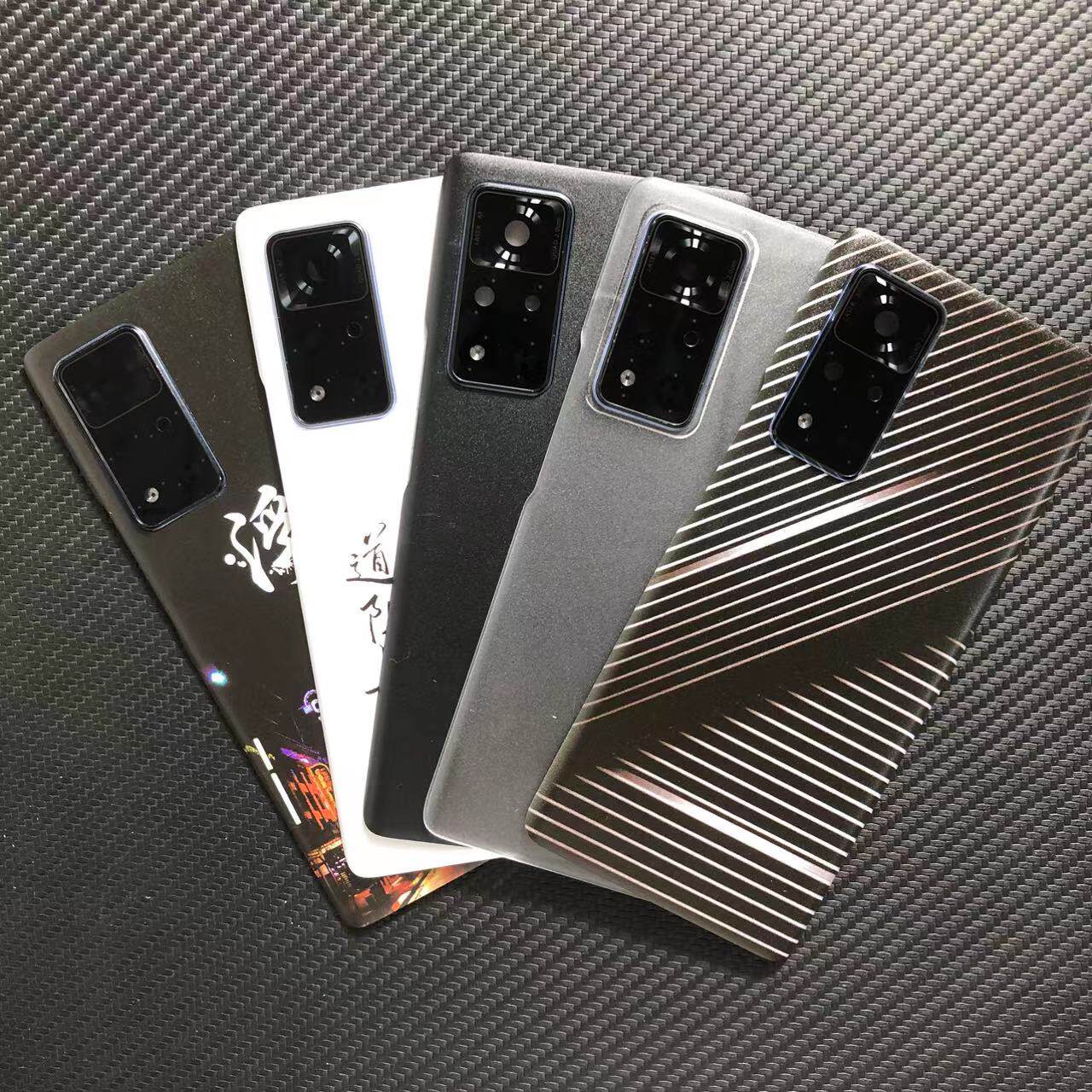 适用于荣耀V30塑料后盖V30Pro/v20手机电池盖外壳替换透明背盖v40