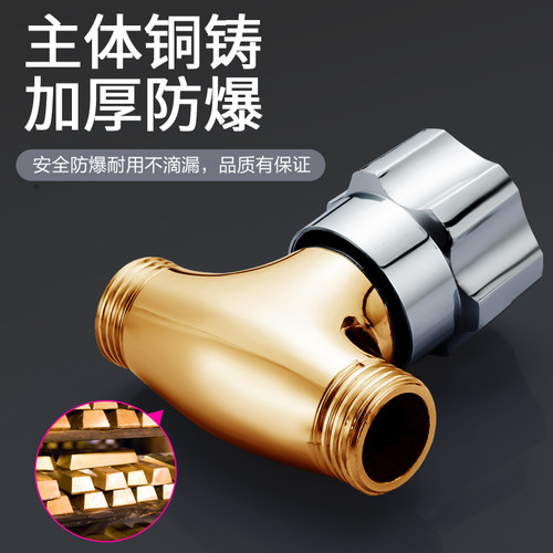内外丝直通阀4分水龙头阀门双内丝双外丝螺纹直角阀家用水阀开关 - 图2