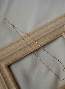 bi入极简经典百搭通体项链女片链