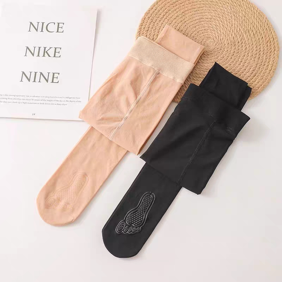 2 pairs of steel stockings and pantyhose for women with bare legs