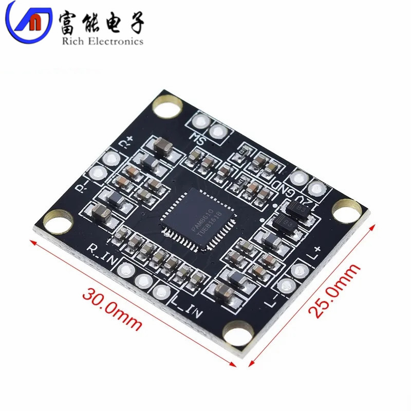 PAM8610数字功放板 2x15W双声道 立体声 大功率功放板 微型 - 图2