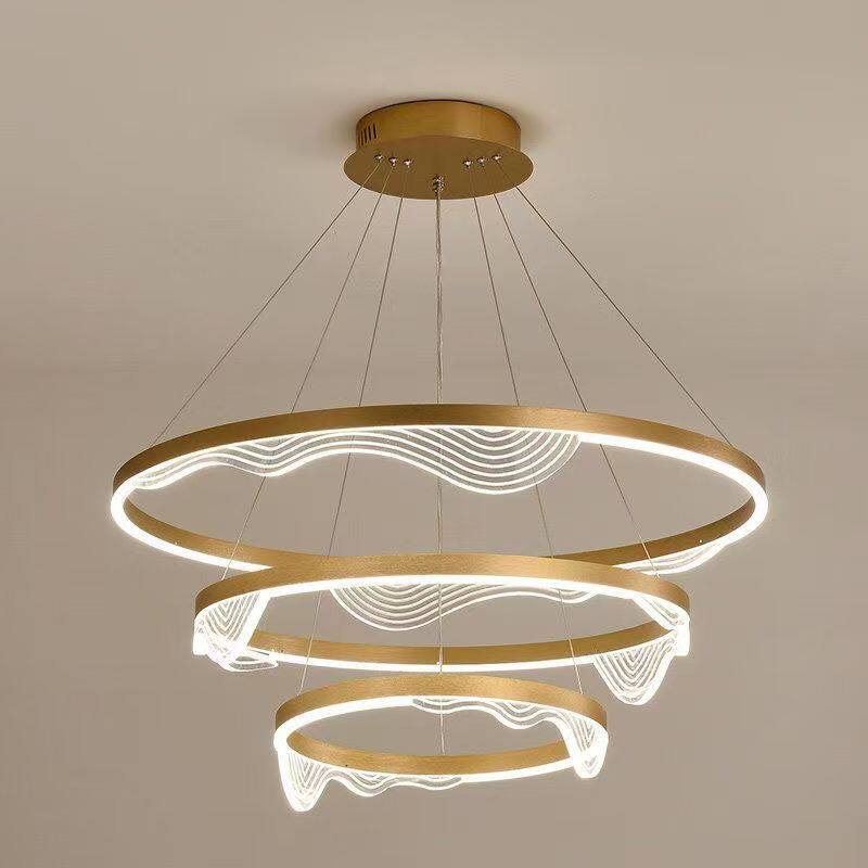 现代简约2025新款轻奢卧室圆形吊灯餐厅吊灯客厅灯大厅吊灯北欧灯,淘宝优惠券,粉丝福利购,淘宝优惠卷