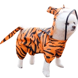 Пейдж Puppy четыре фута -всеобъемлющий тигр превратился в плюшевые маленькие щенки, дождь, водонепроницаемый дождь, домашняя одежда
