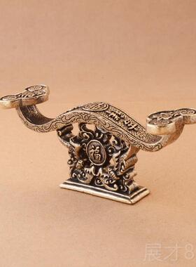 正品纯黄铜禄如意饰品家居办寿福公桌饰面饰品创意铜工艺品装礼品