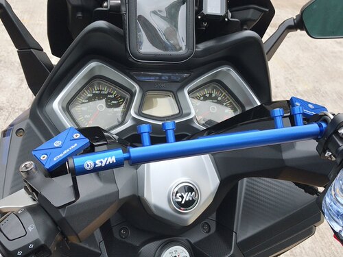 三阳SYM巡弋 cruisym300 九妹joymax Z300改装导航手机支架拓展杆 - 图1